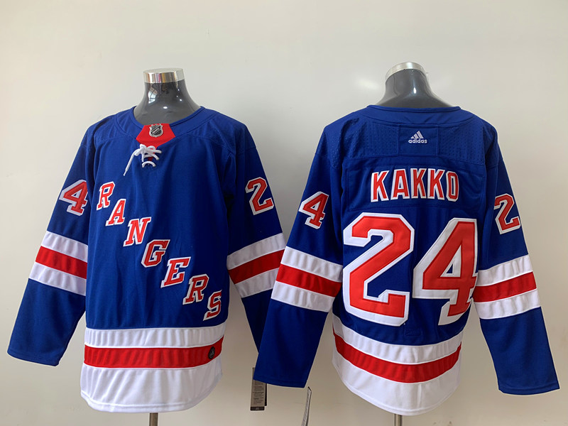 Men's New York Rangers Kaapo Kakko #24 Blue Jersey